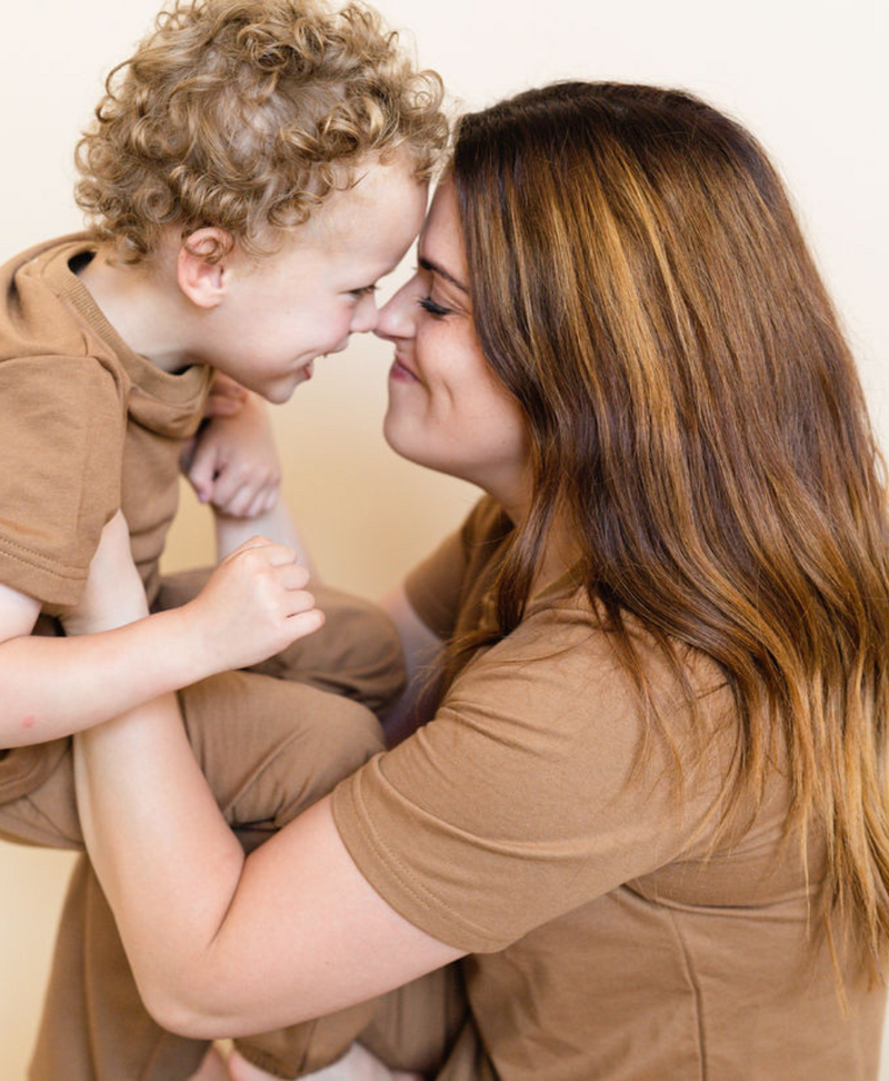 Matching Brown Jogger Set