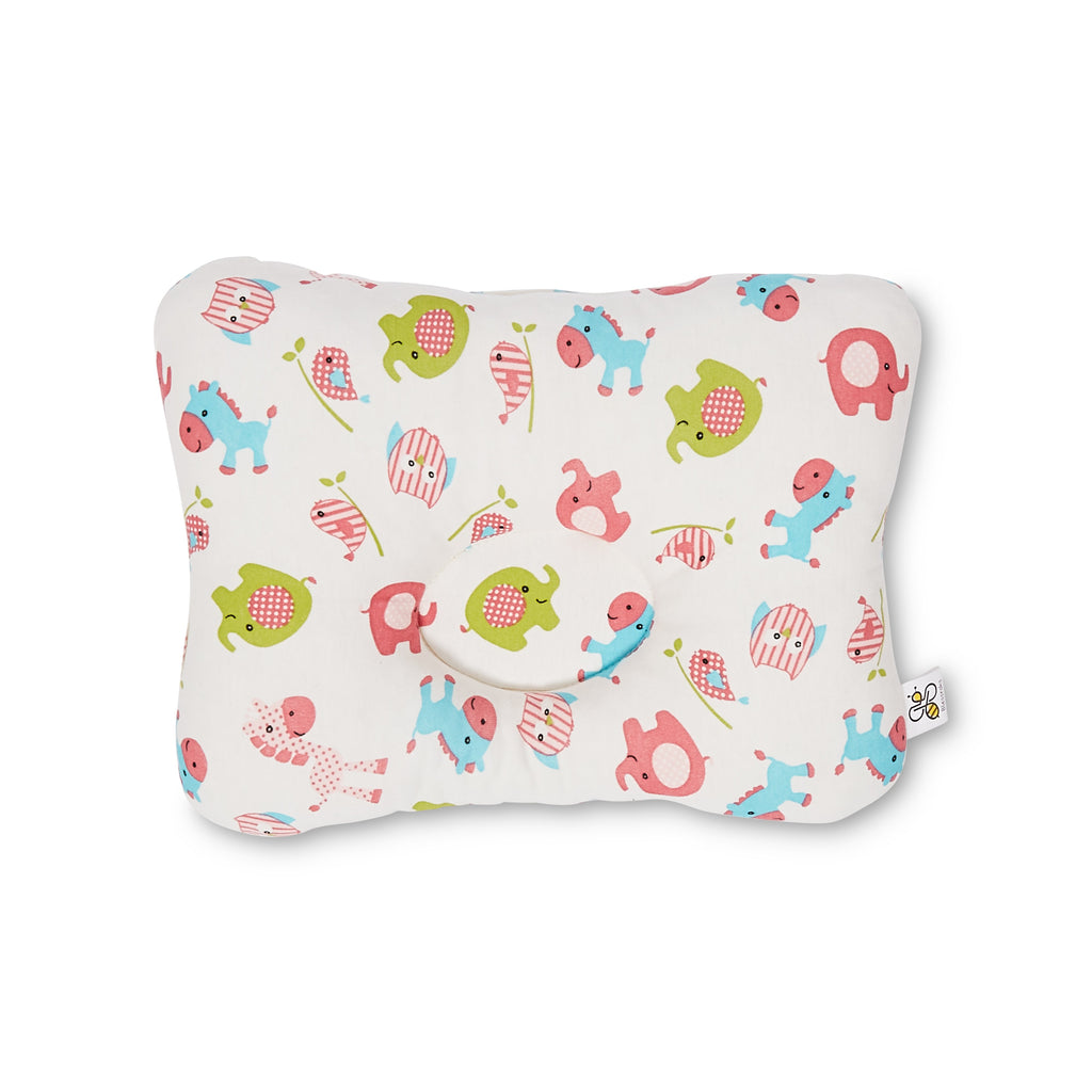 Baby Pillow With Matching Blanket- Pink
